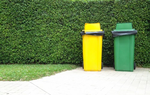 Eco-friendly waste management practices with skip hire in St Johns Wood.