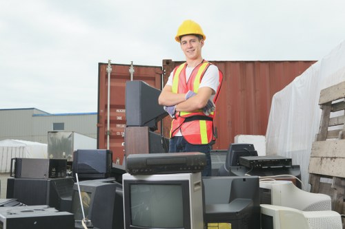 Local council office processing skip permits